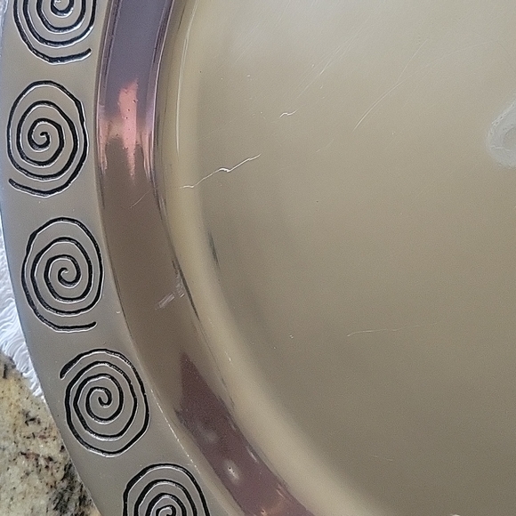 HP!!🎉🎉🎈RWP Wilton Co.  Armitale Reggae Serving Platter - Picture 3 of 7